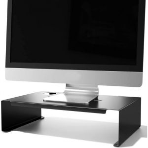 Support &eacute;cran PC - DOK - Rehausseur moniteur - Compatible 22-32 pouces - Charge jusqu&agrave; 30 kg - R&eacute;hausseur laptop