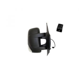 Rétroviseur électrique droit noir clignotant blanc bras court Renault Master 3 depuis 2010