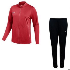 Surv&ecirc;tement Jogging - Nike - Dri-Fit - Rouge et Noir - Femme - Respirant