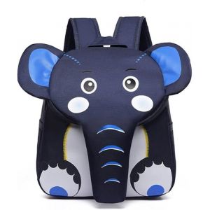 Sac à Dos Enfants Sac décole Éléphant Cartoon Mignon Sac Creche Cartable Scolaire Maternelle Petit Sac de Voyage Cartable 1-5 Ans