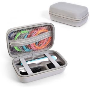 &Eacute;tui pour Stylo dimpression 3D Compatible avec 3Doodler Start SCRIB3D P1 Stylo dimpression 3D - Gris