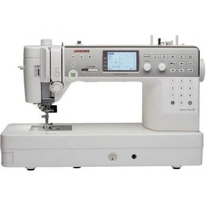 Machine à coudre JANOME Memory Craft 6700P - Blanc - Simplifié
