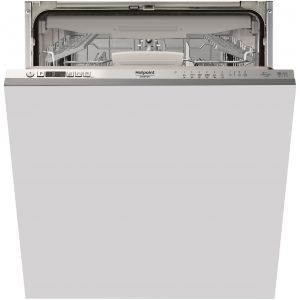 Lave-vaisselle tout encastrable HOTPOINT HI5030WEF - 14 couverts - Induction - L60cm - 43 dB - tiroir &agrave; couverts