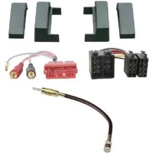 Kit Adaptateur Autoradio 1DIN pour Audi A2 98-05/ A3 99-01/ TT 98-06 + ISO/Mini-ISO + FM - KITFAC090-2 - ADNAuto