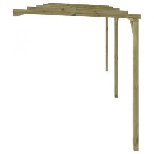 Bon plan Pergola/Tonnelle/Arche - JILI HOT - Pergola à appentis 2 x 4 x 22 m Bois Thome1786660