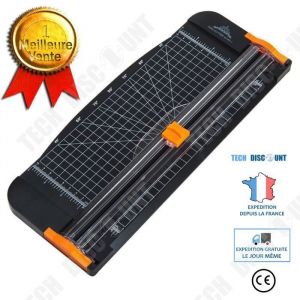 Massicot A4 - Professionnel - Manuel - Lame en ABS - D&eacute;coupe pr&eacute;cise - 350g