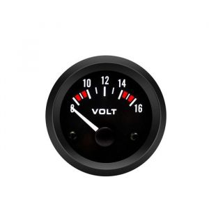 Voltm&egrave;tre Volt Jauge BX100007 52mm2in Voltm&egrave;tre Jauge （8-16V） voltmetre voiture gauge+gorgeri universal 12v voltm&egrave;tre