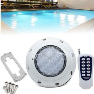 Lampe de piscine &eacute;clairage LED 45 W pour piscine submersible &eacute;clairage de piscine RVB &eacute;tanche IP68 pour &eacute;clairage ext&eacute;rieur