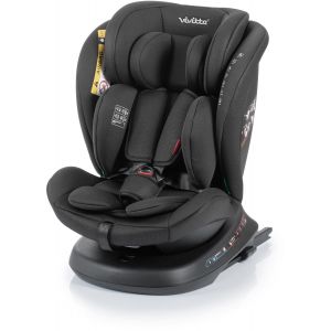 Siège auto - BABYAUTO - Sigma IFix Vivitta - Groupe 0/1/2/3 - 40/150 cm - Isofix + Top tether - Pivotant 360° - Inclinable - Noir