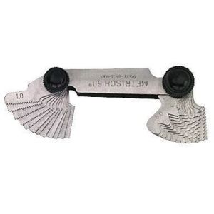 Jauge de filetage - LIMIT - SDM24M - Acier trempé - Lames repliables - Mesures internes et externes