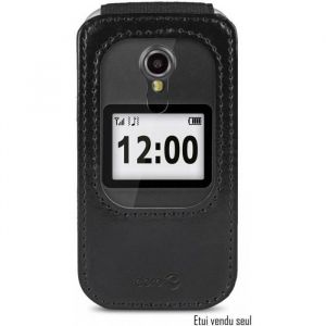 DORO Coque de protection pour téléphone portable - Noir - Pour Doro 2414 2424