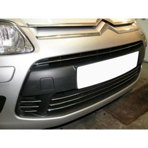 Baguette de calandre chrom&eacute;e Citro&euml;n C4 04-11 Citro&euml;n C4 Berline Citro&euml;n C4 Coup&eacute; phase 2