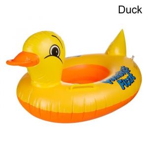 canard - Siège Flottant Gonflable Pour Bébé De 0 À 5 Ans Avec Poignée Canard Jaune Anneau De Natation Pis