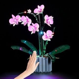 Briksmax Kit D&rsquo;&Eacute;clairage &Agrave; Led Pour Lego Creator Expert L&rsquo;Orchid&eacute;e (Version &Agrave; Induction Manuelle) - Compatible With Lego 10311 Blo