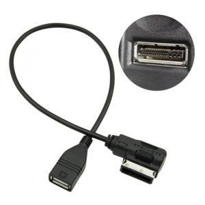 HENGLSHOP USB AMI MMI AUX MP3 c&acirc;ble adaptateur/ music interface pour Audi A3 S4 a5 S5 A6 S6 A7 A8 Q5 Q7 R8