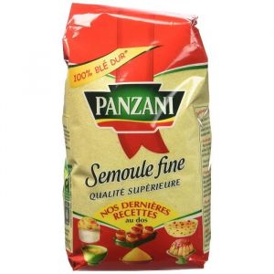 Panzani Semoule Fine 500 g - Lot de 3