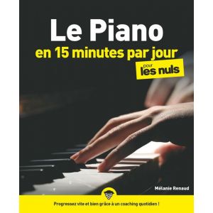 First - Le Piano en 15 minutes par jour pour les Nuls m&eacute;gapoche - Renaud M&eacute;lanie 210x172