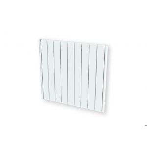 Radiateur à inertie Ceramique 2000W - Pierre naturelle - Horizontal et plat