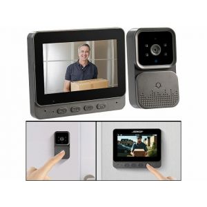 Visiophone sans fil VSA-450 avec écran IPS - coloris noir