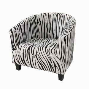 Extensible Housse De Fauteuil-Doux Housse De Fauteuil Amovible-Housse De Fauteuil Cabriolet Lavable-pour Comptoir Bar Salon