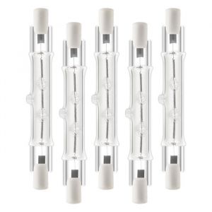 300W 230V Ampoule Lin&eacute;Aire Halog&egrave;Ne R7S Lampe Halog&egrave;Ne &agrave; Intensit&eacute; Variable pour L&eacute;Clairage de Paysage de Travaux de