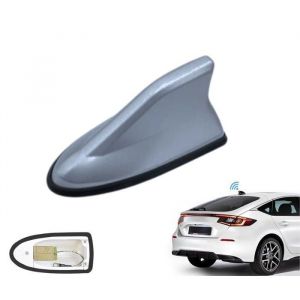 Antenne Requin Gris Autoradio Amplificateur Antenne Toit de Voiture Universel