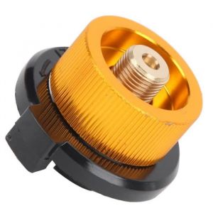 Dilwe Adaptateur pour r&eacute;chaud de camping Adaptateur de gaz butane pour r&eacute;chaud de camping pour adaptateur de r&eacute;servoir de gaz