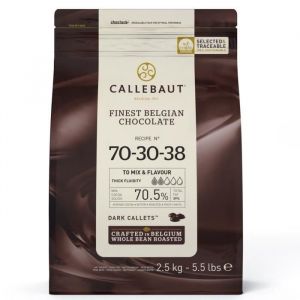 Callebaut Chocolat Callets - Extra Dark (705%) - 25 kg
