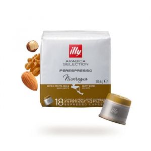 Capsules Illy Iperespresso Arabica Selection Nicaragua - 18 unit&eacute;s