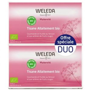 Weleda Duo Tisane Allaitement Fruits Rouges - 2 X 20 Sachets de 2 g
