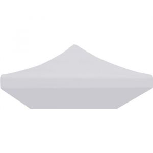 5687NEW&reg; Bon Toit de tente de r&eacute;ception Economique B&acirc;che de Tente de Jardin barnum Pavillon Tonelle 3 x 6 m Blanc