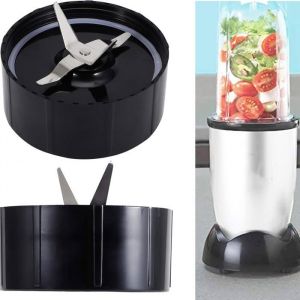 Lame de rechange pour presse-agrumes 250W -  - Compatible Magic Bullet Blender MB1001 - Pi&egrave;ce d&eacute;tach&eacute;e m&eacute;langeur crois&eacute;