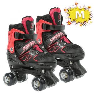 JEOBEST Patins &agrave; roulettes pour enfants avec surface respirante en maille ROLLER IN LINE TAILLE32-37