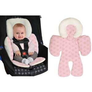 Bébé Enfant Soutien Coussin Landau Poussette Siège Auto Reducteur Confort pour poussettes Réducteur Siège Auto (Rose) E36940