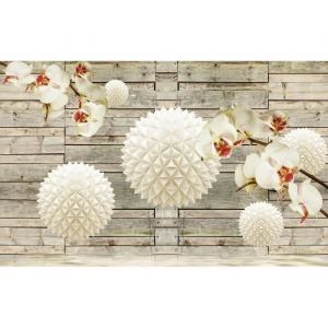 Papier Peint Photo INTISS&Eacute;-3D ABSTRAIT-(212121)-400x260 cm-8 l&eacute;s-Mural Poster G&eacute;ant XXL-Panorama-Fleurs Mer Oc&eacute;an Nature For&ecirc;t