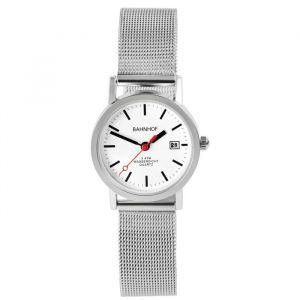 Montre - Bahnhof Femme - Bo&icirc;tier 26 mm - Maille milanaise acier - &Eacute;tanch&eacute;it&eacute; 3 ATM