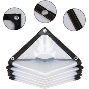 Rideaux ext&eacute;rieurs imperm&eacute;ables de 2x3m rideaux isolants thermiques avec &oelig;illets adapt&eacute;s pour pergola et tonnelle