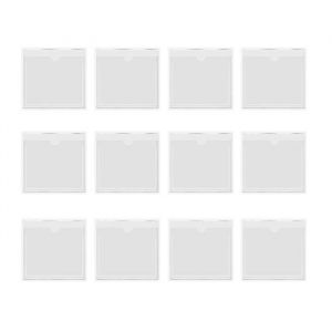 12 Pi&egrave;ces Support Carte Handicap&eacute; Pare Brise Vignette Assurance Voiture Porte Vignette Assurance Auto en PVC Transparent Carte