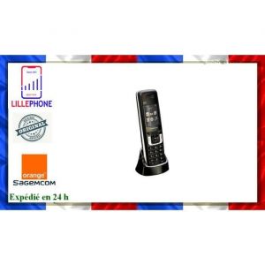 Téléphone fixe Orange Sagemcom HD D68HD Noir - CAT-iq 2.0
