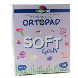ORTOPAD SOFT GIRLS Pansements ophtalmiques m&eacute;dium B/50