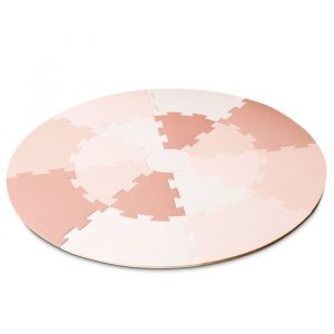Beeloom - playmat rose - Tapis de parc puzzle en mousse eva pour bebe rose 12 mois
