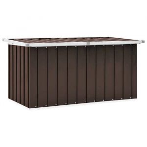 Black FridayvidaXL Coffre de rangement de jardin - ext&eacute;rieur/int&eacute;rieur - Marron 129x67x65 cm FR25_71789636