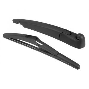 Balai dessuie-glace X AUTOHAUX Arri&egrave;re Pare-brise Essuie-glace Lame Bras Kit pour Mini Cooper 2pcs Rouge