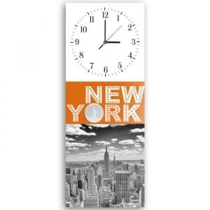 Horloge murale New York 2 (I-14156) 30x90 cm