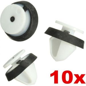 NEUFU 10Pcs Clips Agrafe Plastique Panneau Porte Pour Peugeot 207 807 6991Y8 6991.Y8