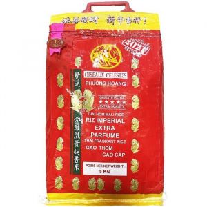 Riz Thaï Oiseaux Célestes 5kg Récolte 2021 Riz Thai impérial extra parfumé qualité premium