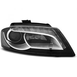 Paire de feux phares Audi A3 8P 08-12 Daylight DRL led noir (UD3)