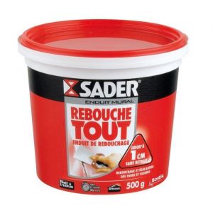 SADER P&ocirc;t P&acirc;te Enduit Rebouche Tout - 500g
