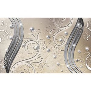 Papier Peint Photo INTISS&Eacute;-(2010V2T)-ABSTRAIT-312x219cm-3 l&eacute;s-Mural Poster G&eacute;ant XXL-Mer Beach Mer Oc&eacute;an Nature Jungle For&ecirc;t