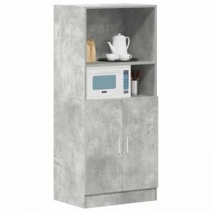 Bon plan Meuble Bas Cuisine/ Armoire de cuisine - JILI HOT - gris b&eacute;ton 57x415x1315cm - Bois ing&eacute;nierie Thome7036041